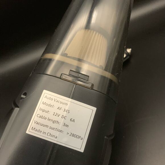 NEW Auto Fad Powerful Suction Car Vacuum Cleaner Wet & Dry Use AF-345 12v 2800PA - Picture 9 of 12